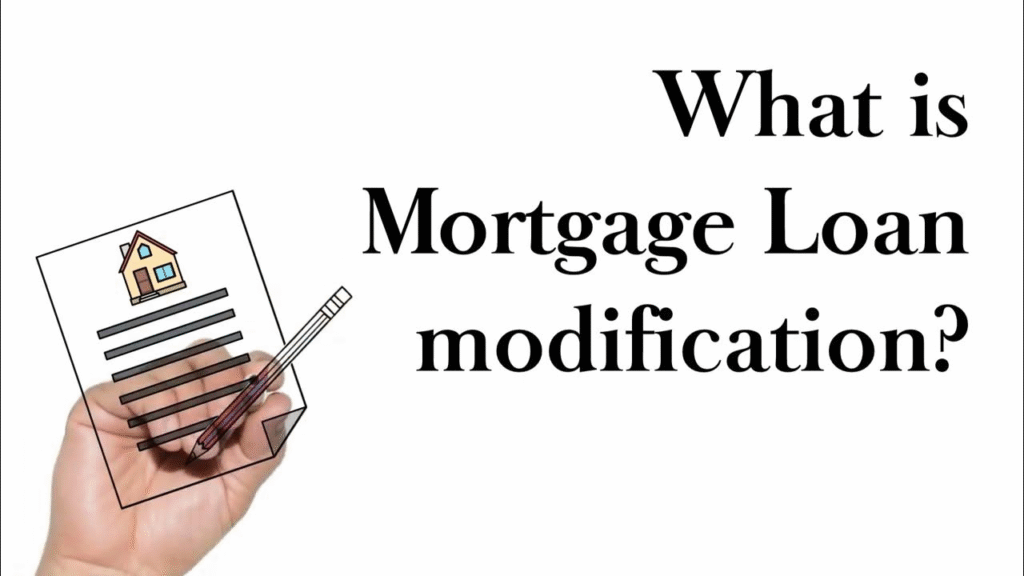 What is a Mortgage Loan Modification