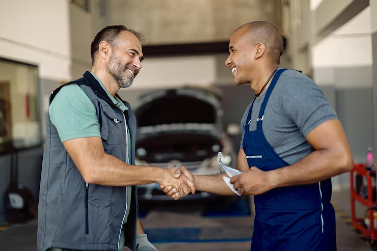 This image shows a Trusted Mechanic