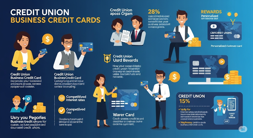this image shows a Credit Union Business Credit Cards