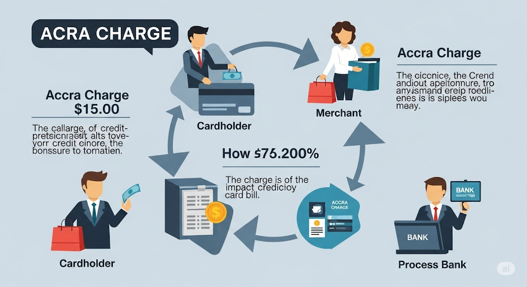 this image shows a Acqra Charge on Credit Card