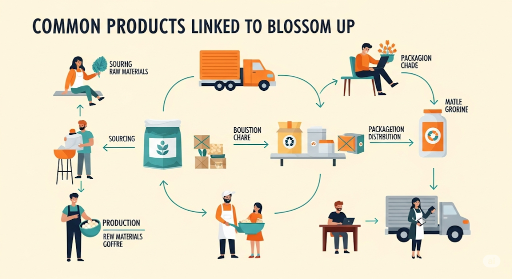An infographic about frequently linked payment and credit card topics, illustrated with human-like characters and sections like payment processing, fraud protection, and credit utilization.