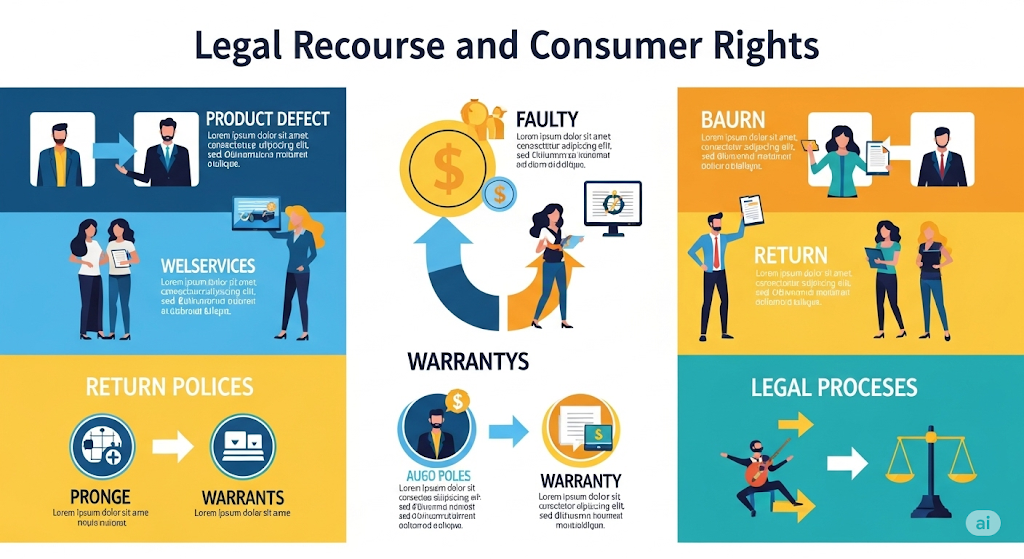 An infographic titled "LINE OF CREDIT CONSIDERATIONS" and "LOAN PAYMENT," and "LINE OF CREDIT." It uses human-like characters and charts to explain loan and line of credit payment considerations.