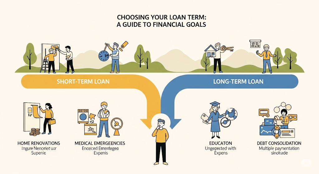 An infographic titled "HOW TO FIND YOUR ROUTING NUMBER." It shows a horizontal blue banner with human-like characters illustrating various steps to find a routing number.