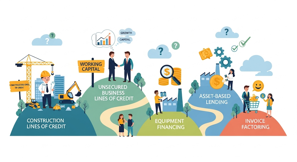 A cartoon infographic showing a winding path from a small seedling to a large pile of coins, illustrating the concept of interest and compounding over time, with a character paying taxes at the end.