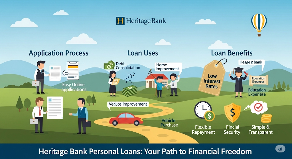 This image shows a Heritage Bank Personal Loan