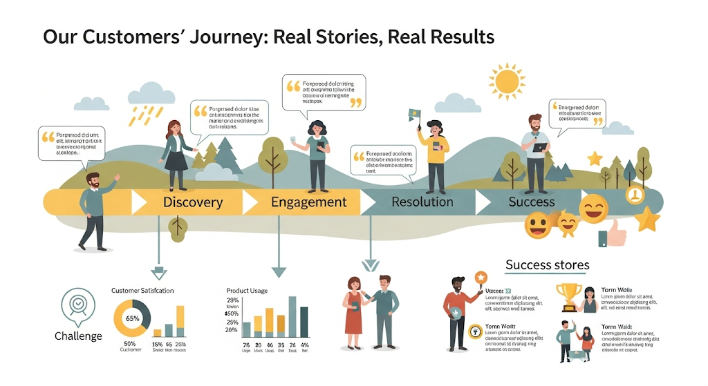 An infographic showing three scenarios related to a home equity loan, with a row of houses in the background and human-like characters interacting with financial icons and documents.