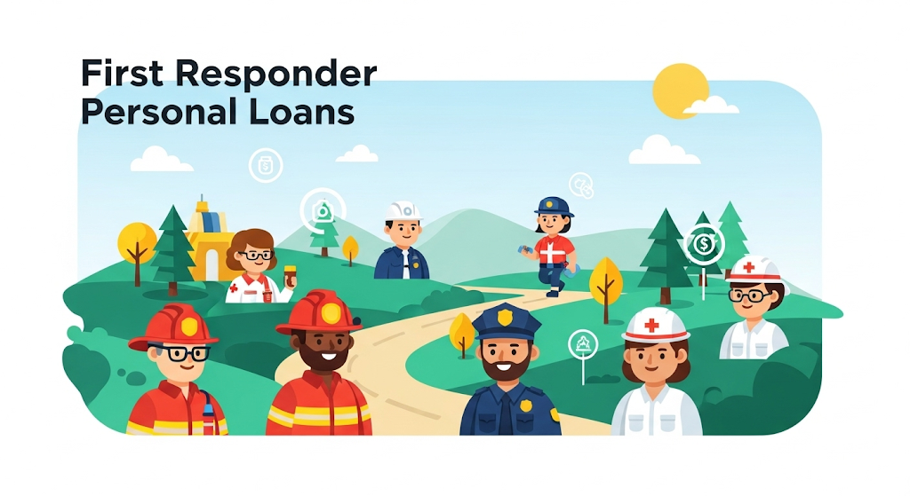 This image shows a First Responder Personal Loans