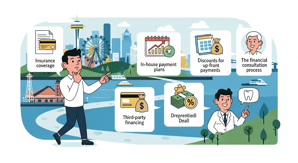 This image shows a Root Canal Dentist Seattle Payment Plan options for affordable dental care