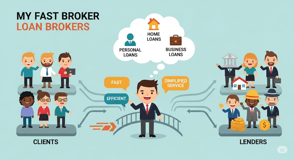 This image shows a My Fast Broker Loan Brokers