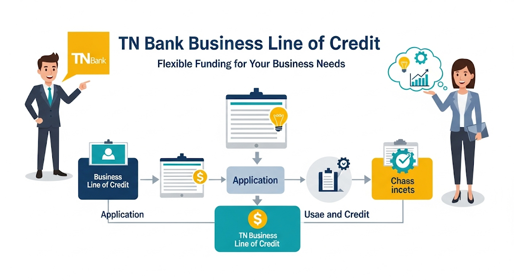 This image shows a TN Bank Business Line of Credit: Essential Guide for Small Business Financing