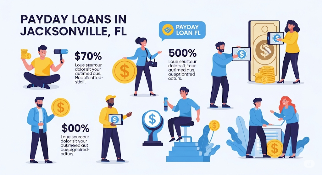 This image shows a Payday Loans Jacksonville FL: Your Complete Borrowing Guide