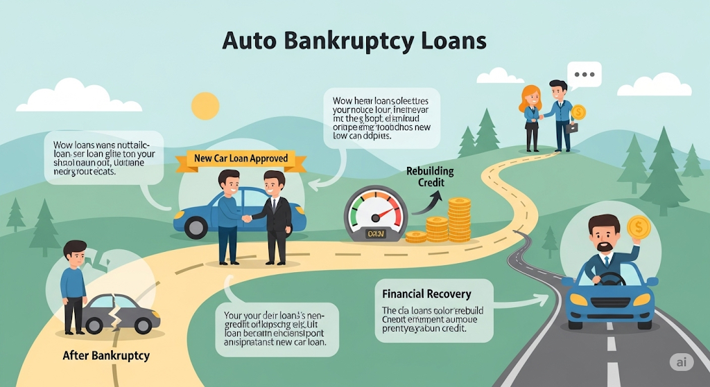 This image shows a Auto Bankruptcy Loan