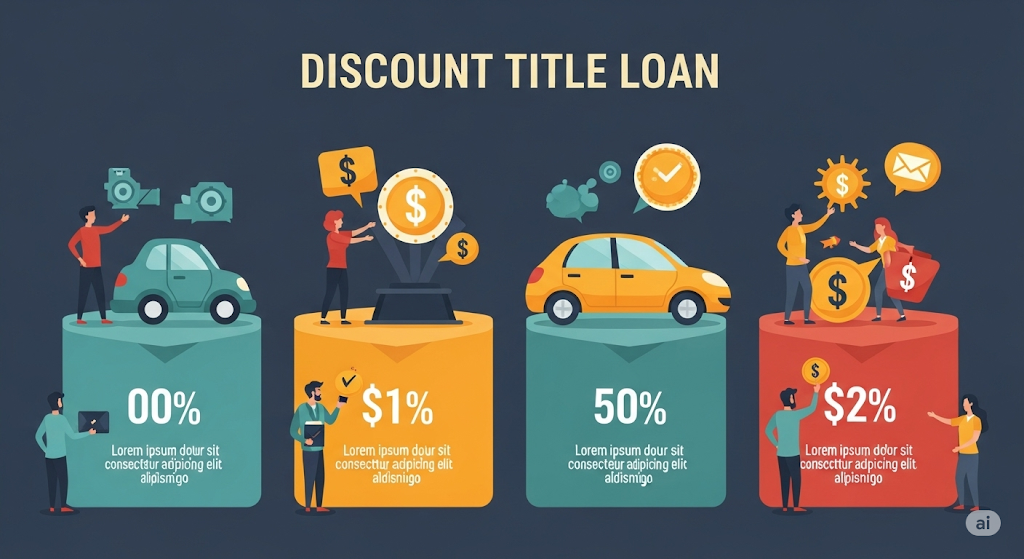 This image shows a Discount Title Loan:
