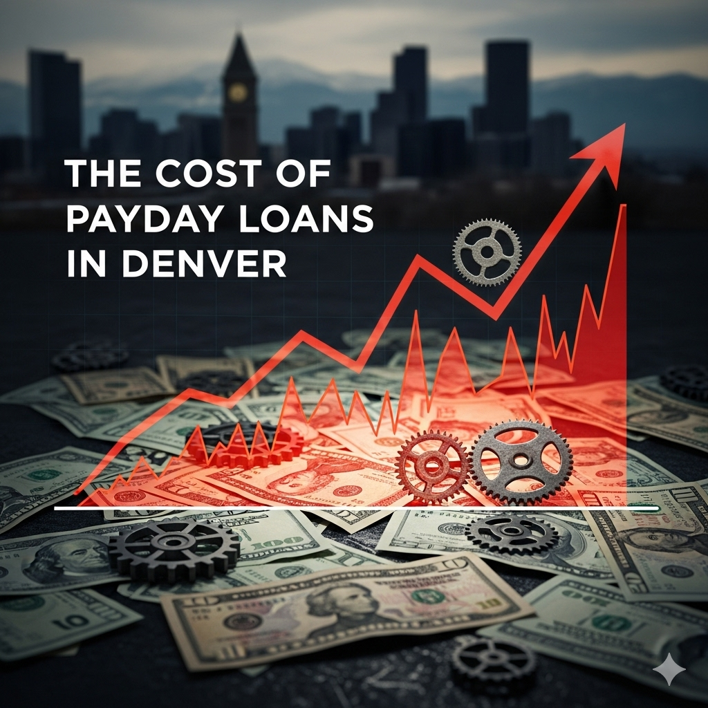 a chart showing the The Cost of Payday Loans in Denver