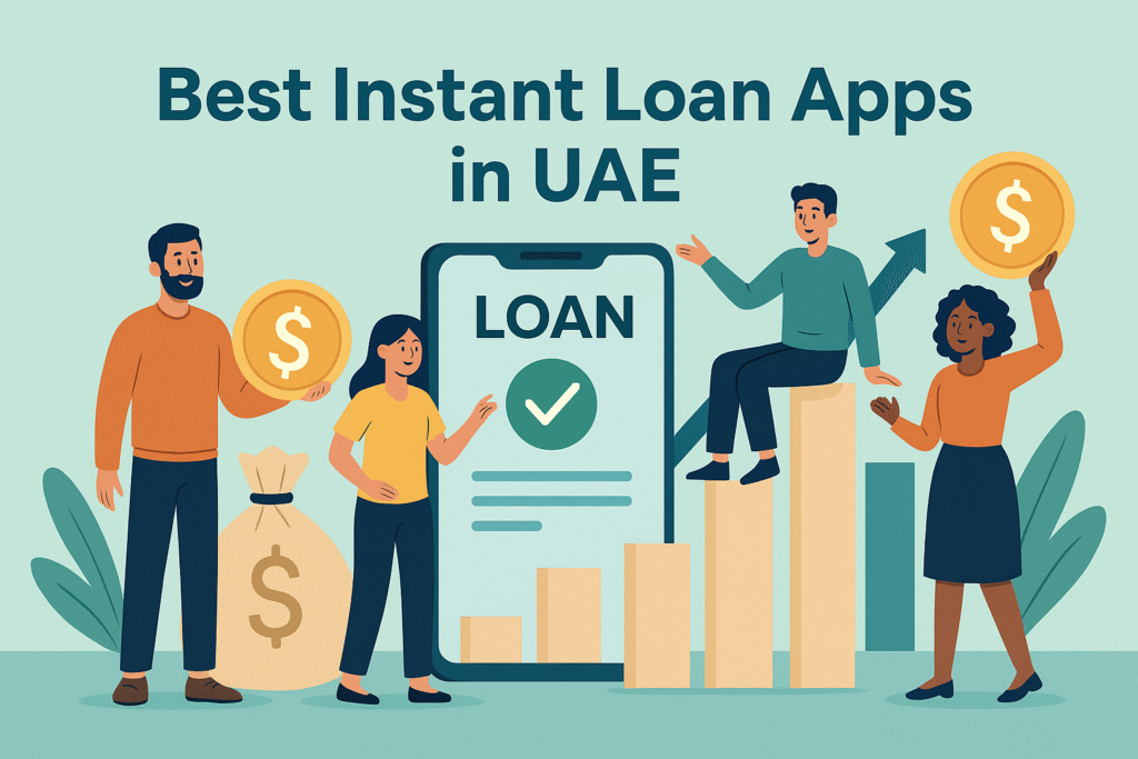 This image shows a Best Instant Loan Apps in UAE