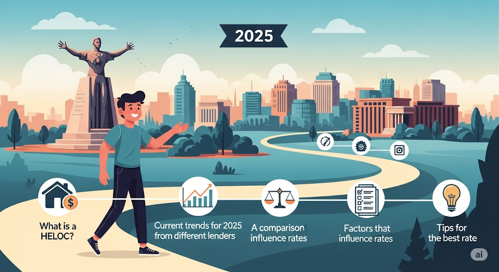 This image shows a Heloc Rates Wichita KS Updated Trends and Comparison for 2025