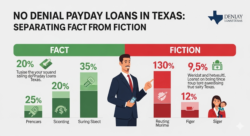 No Denial Payday Loans in Texas: Separating Fact from Fiction