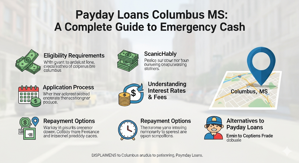 Payday Loans Columbus MS: A Complete Guide to Emergency Cash