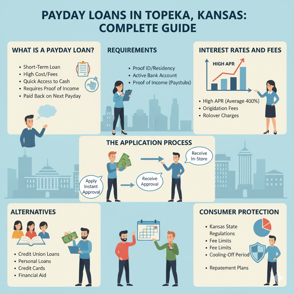  Payday Loans in Topeka, Kansas : Complete Guide